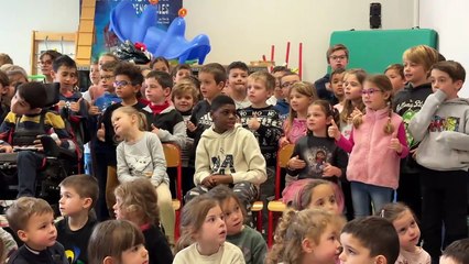 La première classe d'enfants polyhandicapés de la Loire
