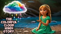 The Colorful Cloud Hindi Story, Very Nice Story , Bedtime Stories, 🌝⭐👍🏻☁️❤🌺🌈🌷🌻🌸💐🐰🐰🐰🎉🎇