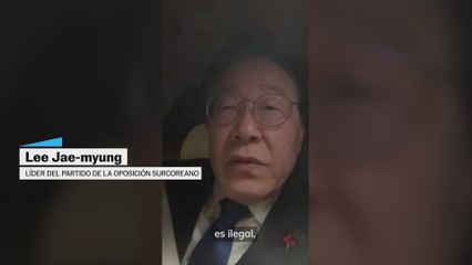 Líder de la oposición surcoreana: la ley marcial es “ilegal e inconstitucional”