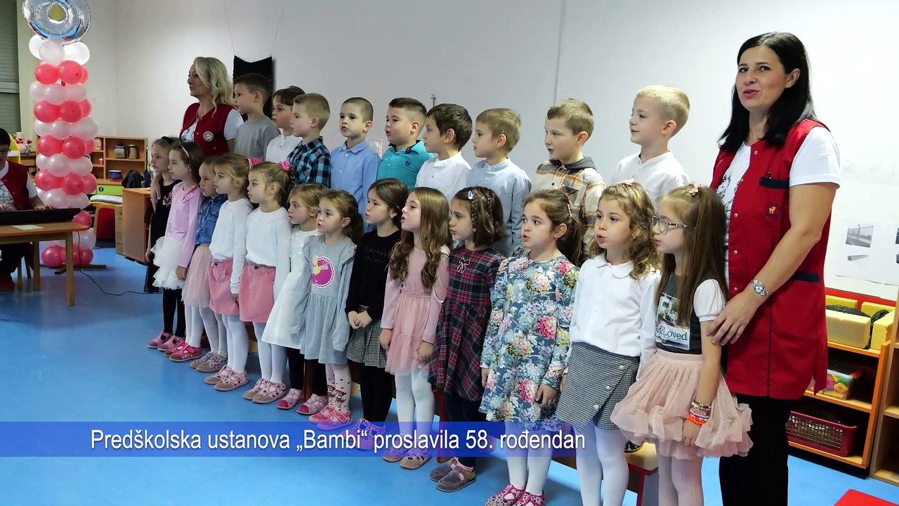 Predškolska ustanova „Bambi“ proslavila 58. rođendan