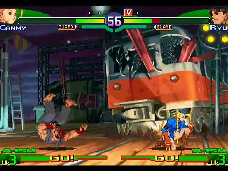 Street Fighter Alpha 3 online multiplayer - dreamcast