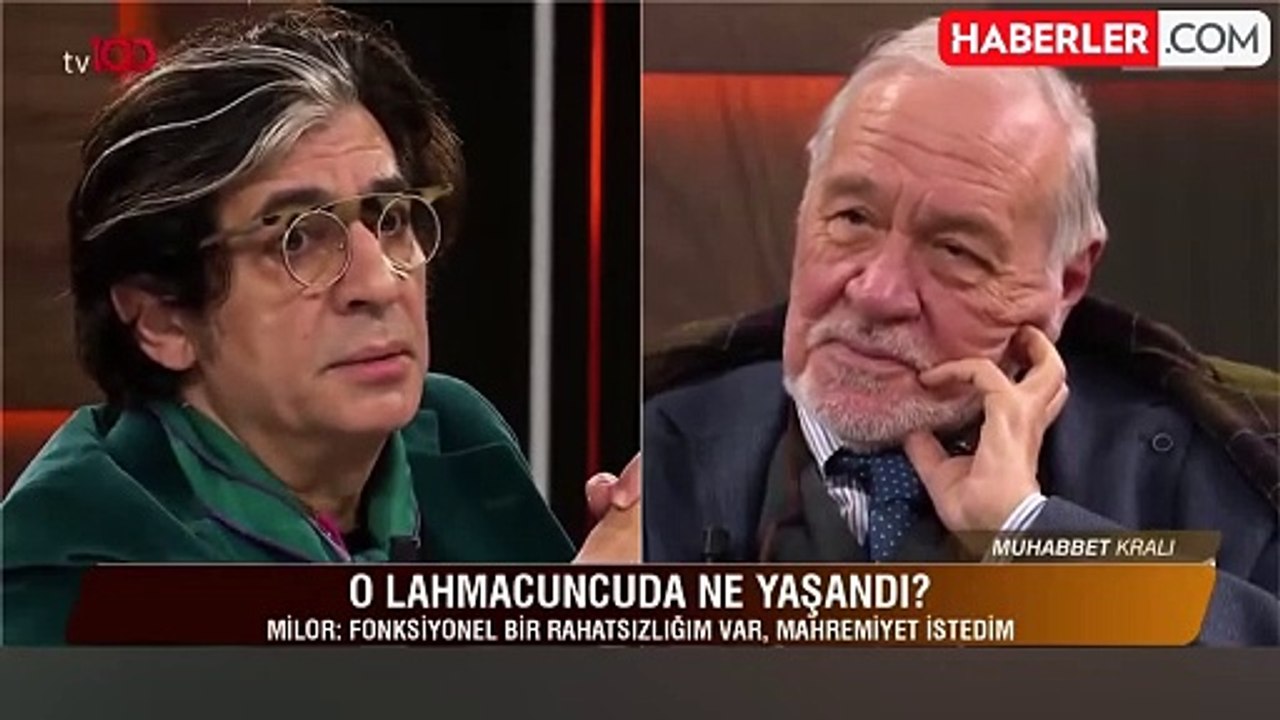 İlber Ortaylı canlı yayında rahatsızlandı