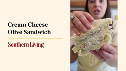 How to Make a Cream Cheese Olive Sandwich