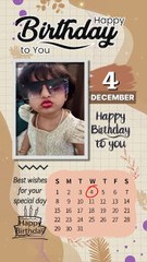 Happy birthday my  little princess