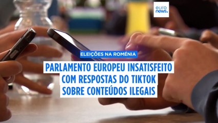 Legisladores mantêm o TikTok debaixo de olho após confrontos sobre o seu papel nas eleições romenas