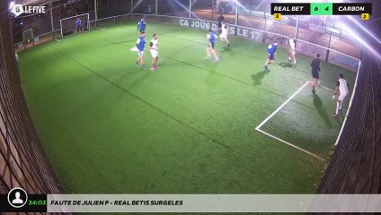 Faute de Julien P - Real Betis Surgeles