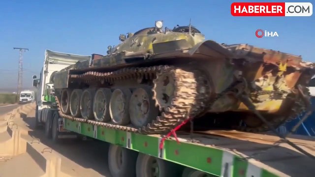 Esad rejiminin tankları muhaliflerin eline geçti