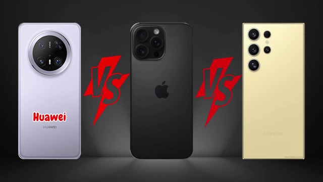 Huawei Mate 70 Pro+ Vs iPhone 16 Pro Max Vs Samsung S24 Ultra