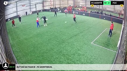 But de Nathan B - FC Montreuil