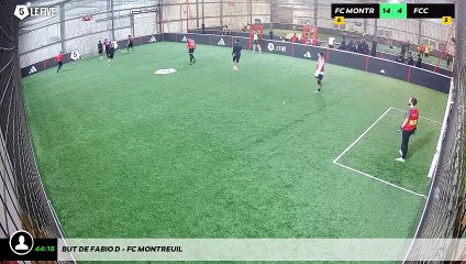 But de Fabio D - FC Montreuil