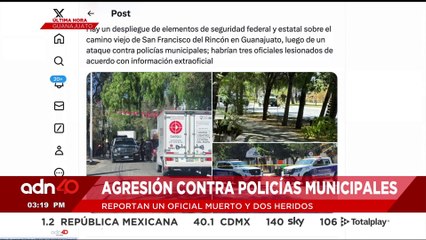 🚨¡Última Hora! Agresión contra policías municipales en Guanajuato
