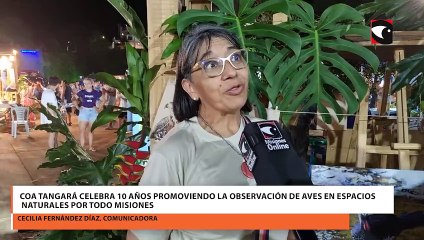 Coa Tangará celebra 10 años promoviendo la observación de aves en espacios naturales por todo Misiones