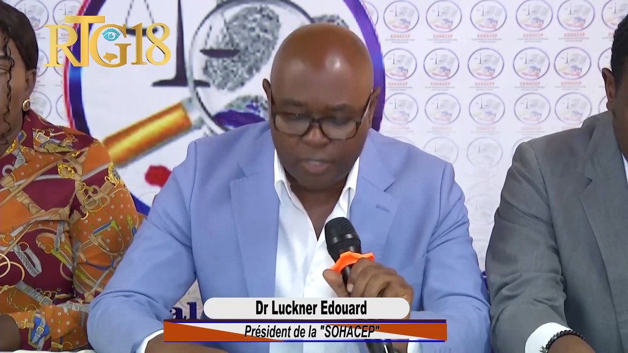 Dirijan yo nan "Société Haïtienne de Criminologie et d'Études Pénales" anonse repriz aktivite yo.