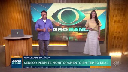 Sensor permite monitoramento da água em tempo real