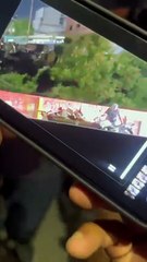 Cena de Horror: policial é flagrado atirando homem de cima de ponte