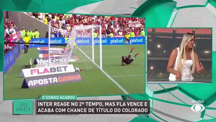 "Sofrer 3 gols no 1º tempo não é normal", dispara Renata após derrota do Inter