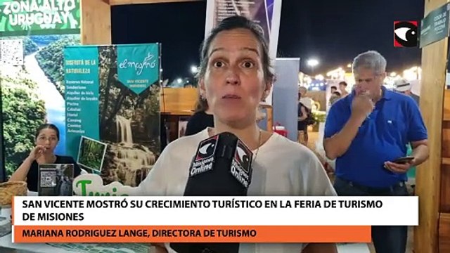 San Vicente mostró su crecimiento turístico en la Feria de Turismo de Misiones