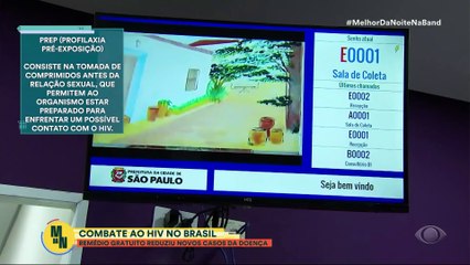 Combate ao HIV no Brasil: remédio gratuito reduziu novos casos | Melhor da Noite