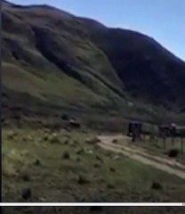 Caída de un helicoptero del Ejército en Mendoza