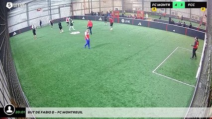 But de Fabio D - FC Montreuil