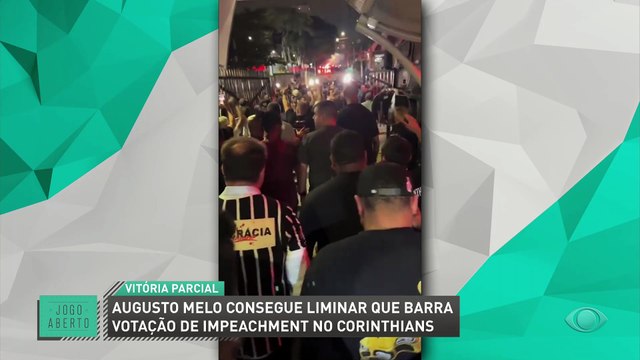 Augusto Melo consegue liminar, barra votação de impeachment no Corinthians e diz: ‘Não haverá golpe’