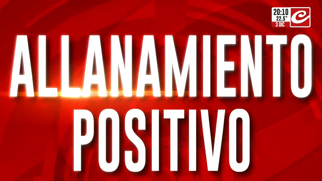 Allanamiento positivo: encontraron el arma con el que mataron a Cristian