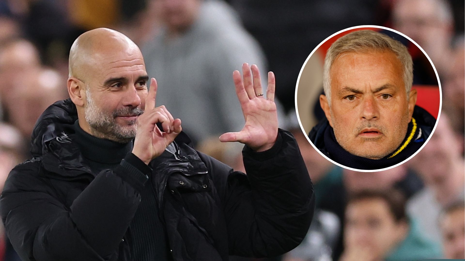 'He won three, I won six' - Guardiola's cheeky response to Mourinho comparisons