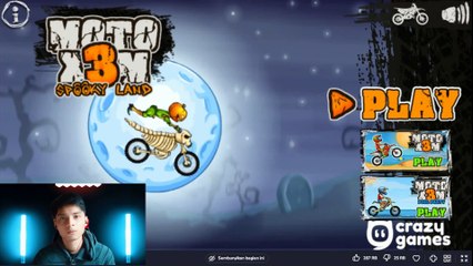 Bersiaplah untuk merinding! Moto X3M Spooky Land siap menantangmu dengan trek-trek ekstrem dan suasana halloween yang menegangkan!