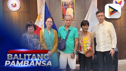 DMW Sec. Cacdac, nakipagpulong sa pamilya Veloso kasama ang kinatawan ng Migrante International