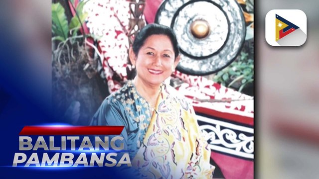 PBBM, nagpaabot ng pakikiramay sa pagpanaw ni dating Sen. Santanina “Nina” Rasul