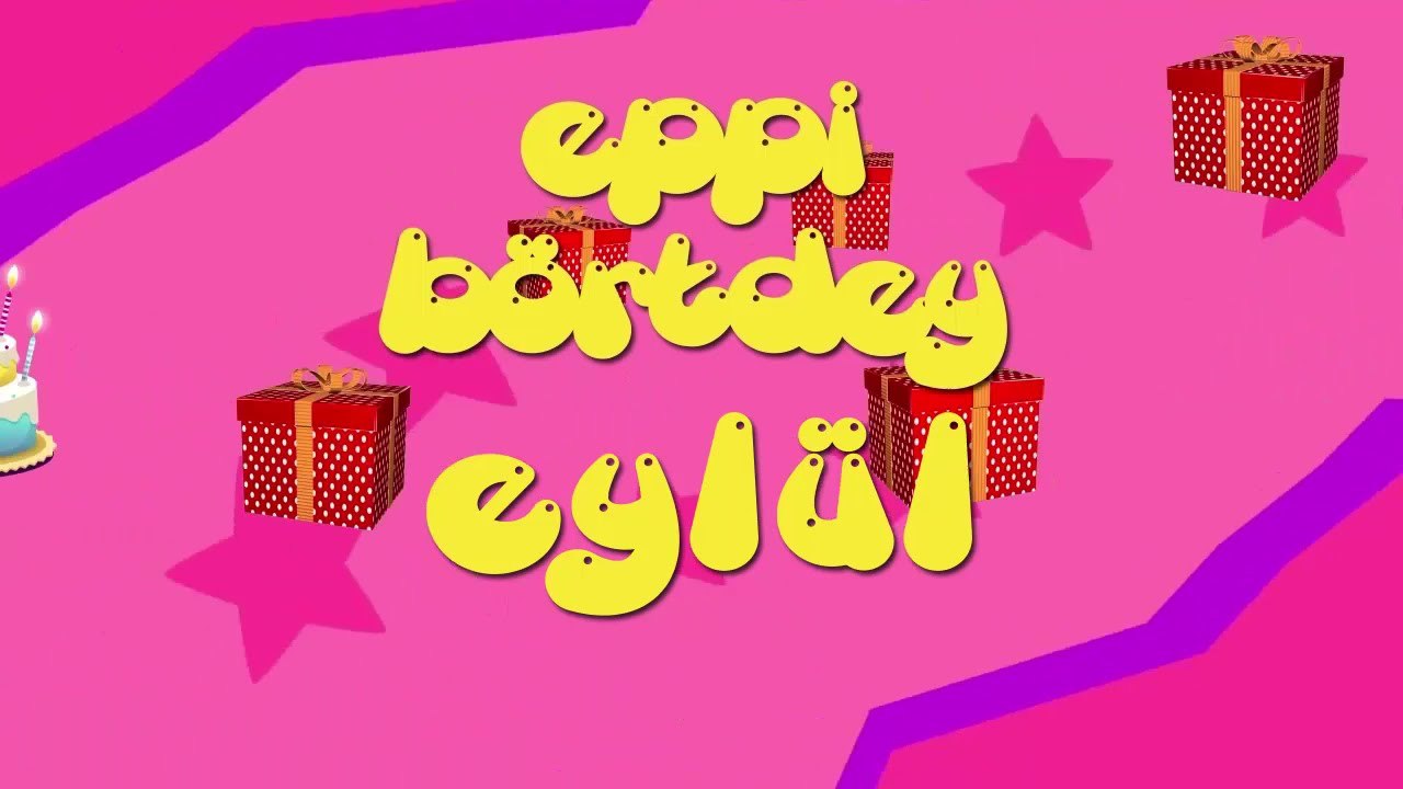 İyi ki doğdun EYLÜL - İsme Özel Roman Havası Doğum Günü Şarkısı (FULL VERSİYON)