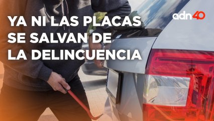 En CDMX aumentan los robos a placas de autos, ¿eres víctima?