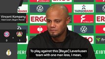 Kompany describes 'special evening' despite DFB-Pokal defeat