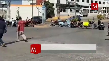 Motociclistas se oponen al programa 'Casco Seguro' y regularización de motos en Tula de Allende
