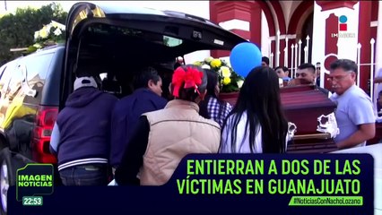 Sepultan a dos de las víctimas asesinadas en Apaseo el Grande