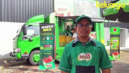 11 tahun kerjaya sebagai Abang Milo, Marzuki sambung legasi ayah, seronok tengok ramai gembira