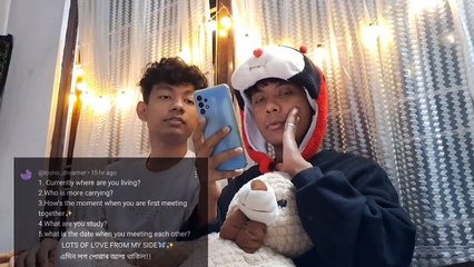 Q&A For the First time_- Monshik vlog-Question & Answers - Indian Bl Vlog  - Amon And koushik