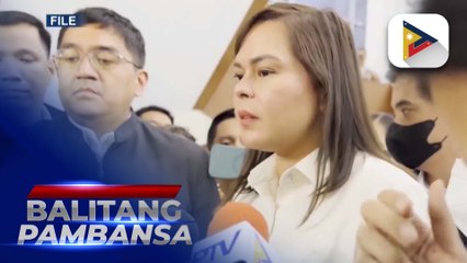 PNP, kinumpirmang may mga nakarehistrong baril sa pangalan ni VP Sara Duterte