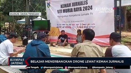 Belajar Menerbangkan Drone Lewat Kemah Jurnalis