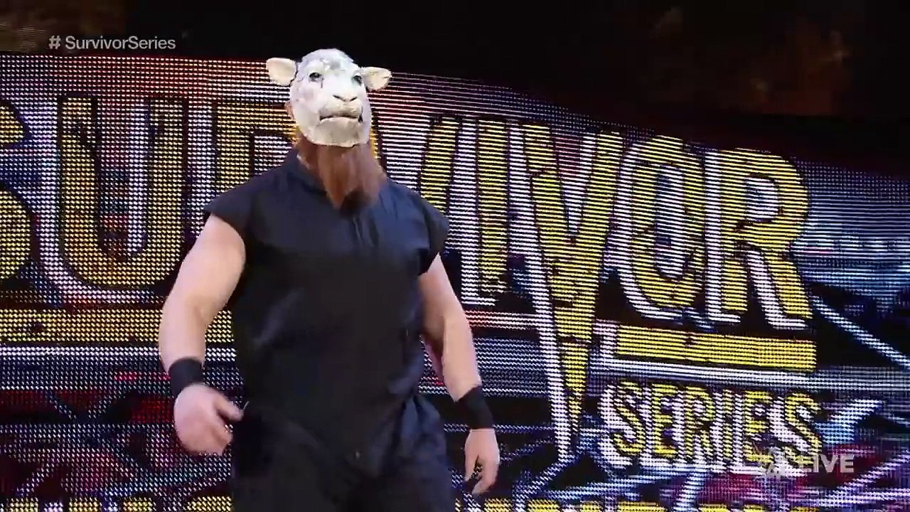 Team Cena vs Team Authority Survivor Series contract signing Raw November 17 2014