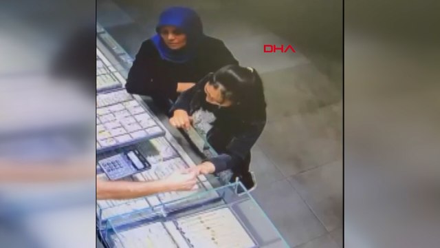 Eyüpsultan'da kuyumcudan hırsızlık yapan iki kadın tutuklandı