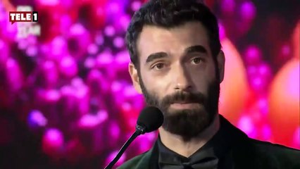 Toplumsal sorunları eleştiren İlker Kaleli’nin ödül konuşması alkış aldı