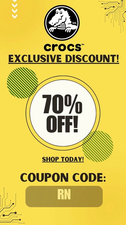 Crocs Sitewide Code!