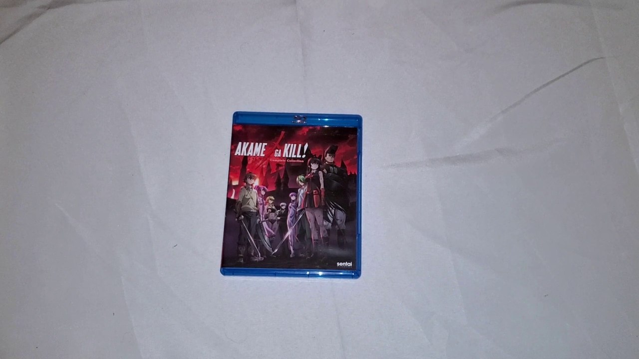 Akame Ga Kill Blu-Ray Unboxing