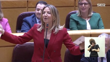 Senadores del PP responden a coro a preguntas sobre la "agenda judicial" del Gobierno