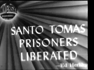 University of Santo Tomas Prisoners Liberated, 1945
