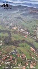 emGAZELA H-45 (SA342) Soko - Krajem Veliko Čajno Smršnica Povratak Dan OS BiH S24+ 2024