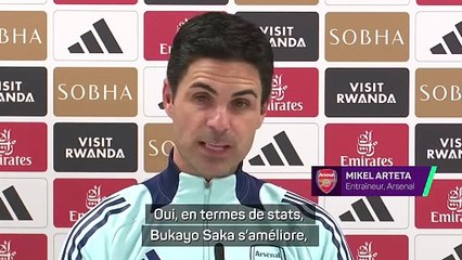 Arteta aimerait une trajectoire à la Ronaldo pour Saka