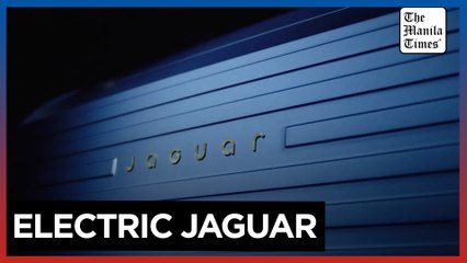 Jaguar reveals new electric car following rebrand