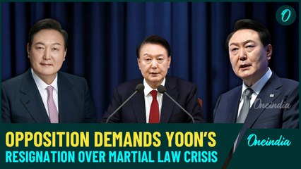 Yoon's Martial Law Declaration Sparks Protests, Impeachment Calls & Economic Turmoil in South Korea
